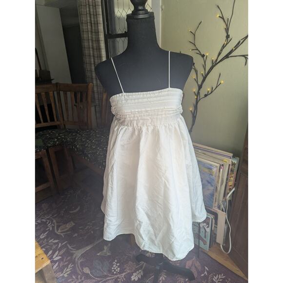 Bachelorette White Bridal Baby Doll dress Medium - Picture 1 of 2